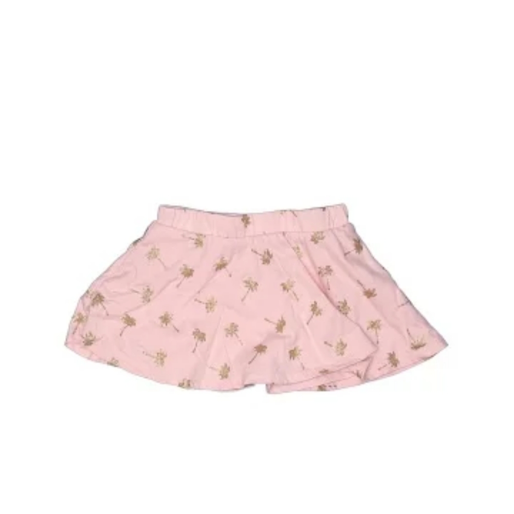 Pink & Glitter Gold Skort